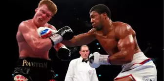 Ünlü Boksör Anthony Joshua, Povetkin'i Nakavt Etti