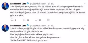 Muharrem Usta, 36 Milyon TL'lik Borcu Üstlendi