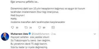 Muharrem Usta'dan Sert Açıklama