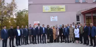 Düzeltme) Aşkale'de İki Okul İki Kütüphane Açılışı