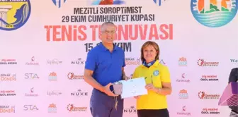 Mezitli'de 29 Ekim Cumhuriyet Tenis Kupası Sona Erdi