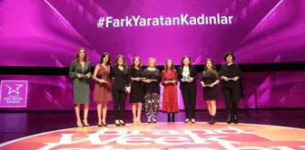 2018'İn Fark Yaratan Kadınları Ödüllerini Aldı