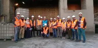 Üniversite Öğrencileri Çimento Fabrikasına Teknik Gezi Düzenledi