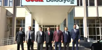 Rektör Gören'den Belediye Başkanı Akçadurak'a Ziyaret