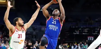 Anadolu Efes 8. Galibiyetini Aldı