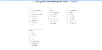 Google: Türkiye'de Bu Yıl En Çok Dolar ve Soy Ağacı Arandı