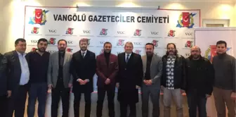 Necdet Takva'dan Vangölü Gazeteciler Cemiyetine Ziyaret