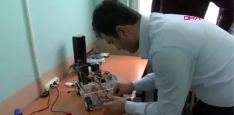 Bursa Şehit Haberlerine Üzülen Öğrenciler Askeri Robot Geliştirdi