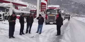 Tokat-Sivas Kara Yolunda Zorlu Bekleyiş