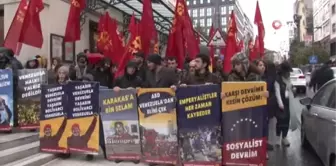 Kadıköy'de Maduro'ya Destek Yürüyüşü