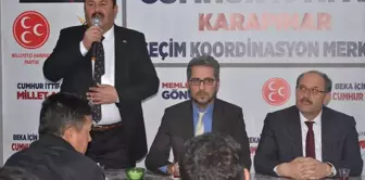 Karapınar'da Cumhur İttifakı Çalışmalarını Sürdürüyor