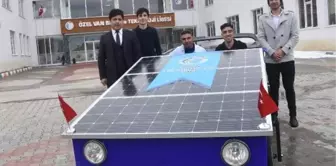 Vanlı Öğrenciler, Güneş Enerjisiyle Çalışan Çift Kişilik Araç Üretti