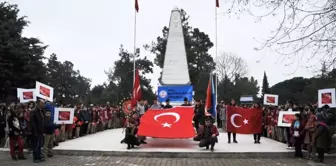 Öğrencilerden Çanakkale Şehitlerine Dua