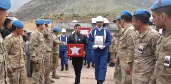 Şırnak'ta Şehit Asker İçin Tören