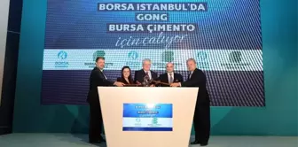 Borsa İstanbul'da Gong Bursa Çimento İçin Çaldı