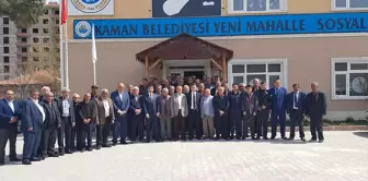 Kaman'da Muhtarlara Veda Yemeği