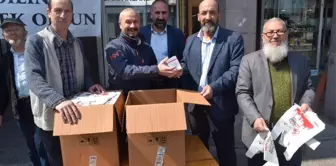 Balıkesir'de 10 Bin Paket Kandil Simidi Dağıtıldı