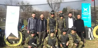 Seydişehir'de Liseliler Paintball Turnuvasında Yarışıyor