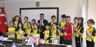 Sporculardan Belediye Başkanı Yılmaz'a Ziyaret