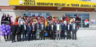 Aşkale Nenehatun Mesleki ve Teknik Anadolu Lisesi 'Yıl Sonu Sergisi' Açıldı