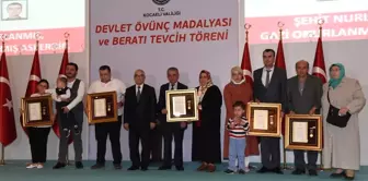 Devlet Övünç Madalyası ve Beratı Törenleri