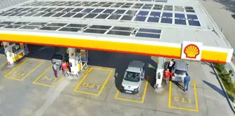 Shell&turcas İlk Güneş Enerjili İstasyonunu Açtı