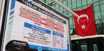 Beyşehir Belediye Başkanı Adil Bayındır, belediyenin borç tablosunu ilçedeki bilbordlara astırdı