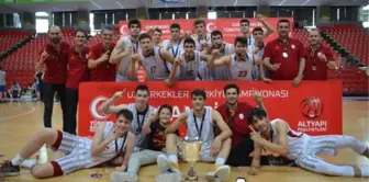 Basketbolda U18 Erkekler Türkiye Şampiyonu Galatasaray oldu