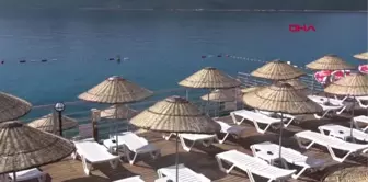 MUĞLA Bakan Ersoy, Bodrum'da girişi ücretsiz olan halk plajını hizmete açtı