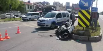 Tavşanlı'da trafik kazası: 1 yaralı