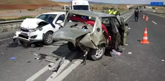 Kırıkkale'de trafik kazası: 1 ölü, 5 yaralı