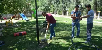 Söke Belediyesi, Bağarası Kemalpaşa Parkı'nı ayağa kaldırıyor