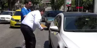 BURSA Trafik magandası baklavacıya Bursalı baklavacılardan tepki