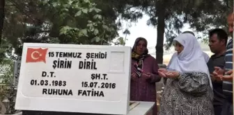 15 Temmuz şehidi, mezarı başında anıldı