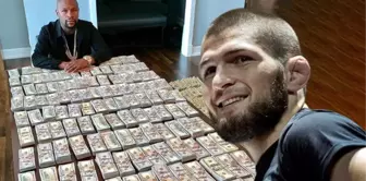 Khabib'den Floyd Mayweather için şok iddia: Maç yapmak için yalvarıyor. Parası tükendi herhalde