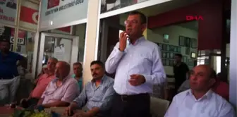 MANİSA CHP'li Özel, Sarıgöl'de partililerle bir araya geldi