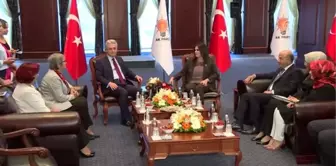 AK Parti'ye bayram ziyaretleri