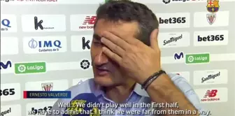 Ernesto Valverde, Barca'nın İlk La Liga Çıkışını Değerlendirdi