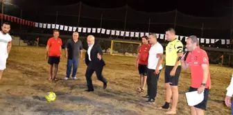 TFF Plaj Futbolu Ligi İskenderun etabı başladı