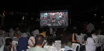 Kurtuluş Parkı'nda sinema keyfi