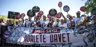 Memur-Sen'den 'Emeğe Saygı, Adalete Davet' eylemi