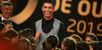 Portekiz'de yılın futbolcusu Ronaldo! Quinas de Ouro ödülleri...