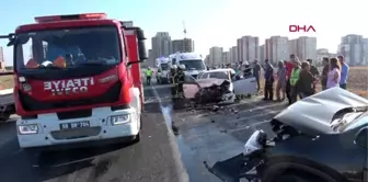 Tekirdağ otomobille cip kafa kafaya çarpıştı 1 ölü, 3 yaralı