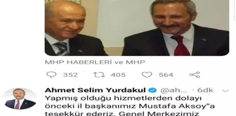 MHP Antalya İl Başkanlığına Hilmi Durgun getirildi