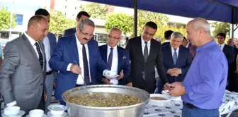 Salihli'de 5 bin kişilik aşure hayrı