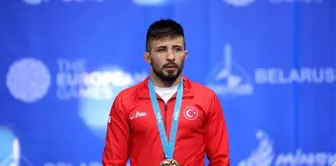 Olimpiyat kotası alan milli güreşçi Süleyman Atlı yarı finalde