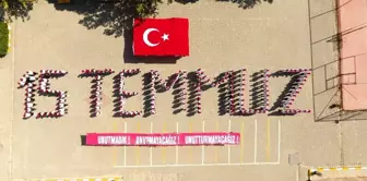 Öğrencilerden 15 Temmuz koreografisi