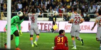 Süper Lig: Yeni Malatyaspor: 0 - Galatasaray: 1 (İlk yarı)