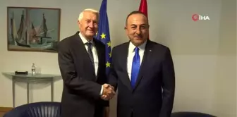 Bakan Çavuşoğlu, Avrupa Konseyi Eski Genel Sekreteri Jagland ile Görüştü