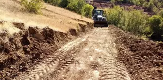 Hadim'de yol bakım çalışmaları